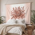 thumbnail image 3 of Eucalyptus Brown Large Tapestry for Bedroom Wall Hanging Tapestry, Stripes Bottle Flower Cactus Plant Ceiling Backdrop Tapestries Poster Blanket Wall Decor for Teens Room Living Room Dorm 86" x 104", 3 of 8