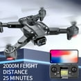 Ikohbadg Foldable GPS Drone with Dual Cameras, 4K HD Aerial Photography