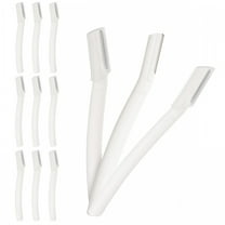 FACEGA 12 Pcs Razor for Face,Microblade Eyebrow Razors,Face Shavers for Women and Men,Multipurpose Dermaplaning Tool for Face,Peach Fuzz Removal