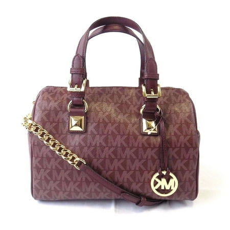 kors michael grayson satchel handbag purse chain womens bag medium walmart