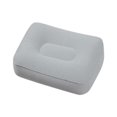 thumbnail image 4 of Rongfmy Inflatable Foot Pillow Cushion Flocked Foot Stool for Train Airplane Camping Gray, 4 of 9