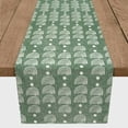 thumbnail image 2 of Creative Products Rainbow Pattern Green 4 16 x 72 Poly Twill Table Runner, 2 of 3