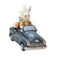 thumbnail image 4 of Decoración de conejitos de Pascua, estatua de conejo, regalo de Pascua, figura de resina para coche, adorno de conejo para padre e hijo para sala de, 4 of 9
