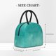 thumbnail image 2 of Disketp Teal Turquoise1 Bolsa Térmica para Almuerzo, Lonchera con Abertura Amplia y Gran Capacidad, Organizador Reutilizable para Mujeres, Hombres y Adultos, 2 of 6