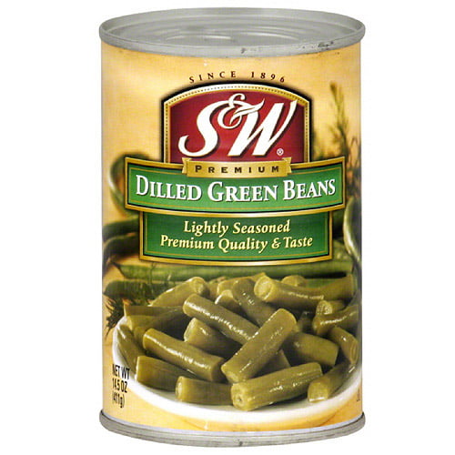 S&w Dilled Green Beans, 14.5 Oz (pack Of - Walmart.com
