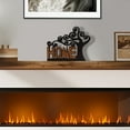 thumbnail image 4 of Decozen Home Decor, Handmade Wooden Sculpture in Home Letters, Acacia Wood – Valentines Day Gifts for Her and Him, 4 of 7