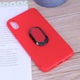 thumbnail image 1 of Friegue la caja del teléfono del soporte Anillo magnético Cubierta suave del teléfono para iPhone X (Rojo) -168063.01, 1 of 8
