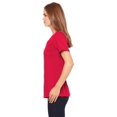 thumbnail image 2 of Women's Jersey Short-Sleeve V-Neck T-Shirt, 2 of 3