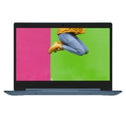 Lenovo IdeaPad 1 14.0 Laptop, Intel Pentium Silver N5030 Quad-Core Processor, 4GB Memory, 128GB Solid State Drive, Windows 10S - Ice Blue - 81VU000JUS