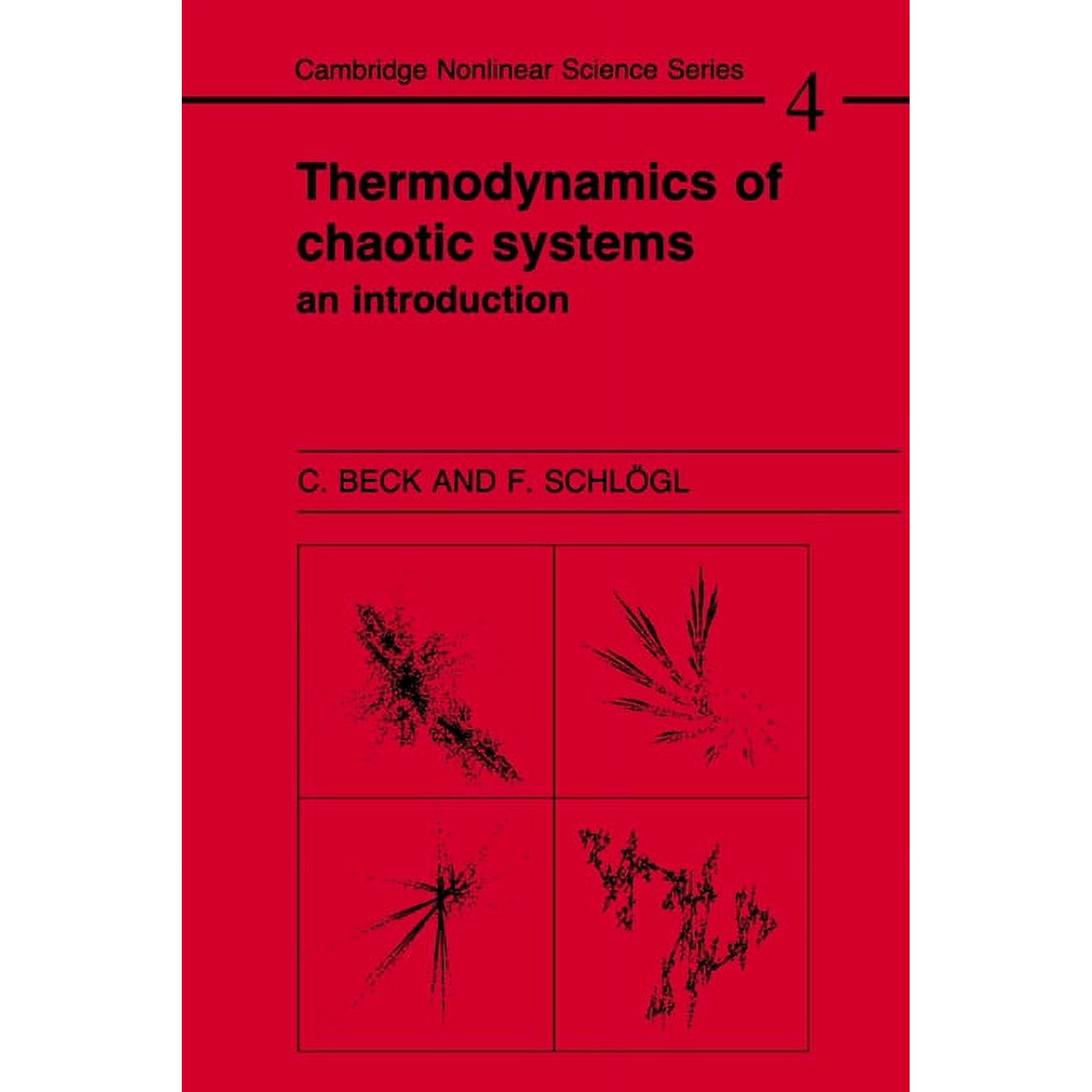 Cambridge Nonlinear Science Thermodynamics of Chaotic Systems: An Introduction Book 4 (Paperback)