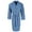 Blue Plaid, variant on Men's Lightweight Woven Broadcloth Robe