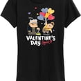 thumbnail image 3 of Disney - Up - Valentines Day Again - Women's Short Sleeve Graphic T-Shirt, 3 of 5