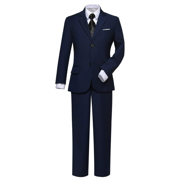 Costume Garçon Tenue Porte-Anneau pour Première Communion Garçon Costumes Enfants Marine Taille 5