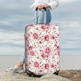 thumbnail image 7 of Susaid Rose Flowers Print Elastic Washable Suitcase Cover with Hidden Zipper, Fits 18-32 Inch Luggage for Protection During Travel-Large, 7 of 7