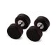 thumbnail image 4 of 1 par de pendientes de tuerca unisex, joyería para de acero inoxidable quirúrgico 316L. Negro Zulema Pendientes de madera del tornillo, 4 of 8