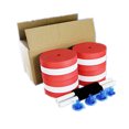 thumbnail image 3 of CRAFTHROU Water Aerobic Dumbells 2Pcs Red for Resistance Exercises in Spa, 3 of 7