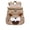 01_Khaki, variant on Cute Backpack Funny Animal Cartoon Backpack Kawaii 3D Cartoon Travel Bag Preppy Stuff Comfortable Shoulder Straps Easy Storage and Daily Use 2026 Back to School(01_Khaki,34Ã26)