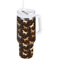 thumbnail image 2 of 30oz Valentine''s Day Heart Horse Stainless Steel Vacuum Insulated Tumbler Superior Drinking Cup with Lid and Straw,Insulated Cup for Water, Iced Tea or Coffee Smoothie 21342819, 2 of 6