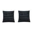 thumbnail image 4 of Coussin Tuxedo Noir 18X18 - Ensemble de 2, 4 of 4