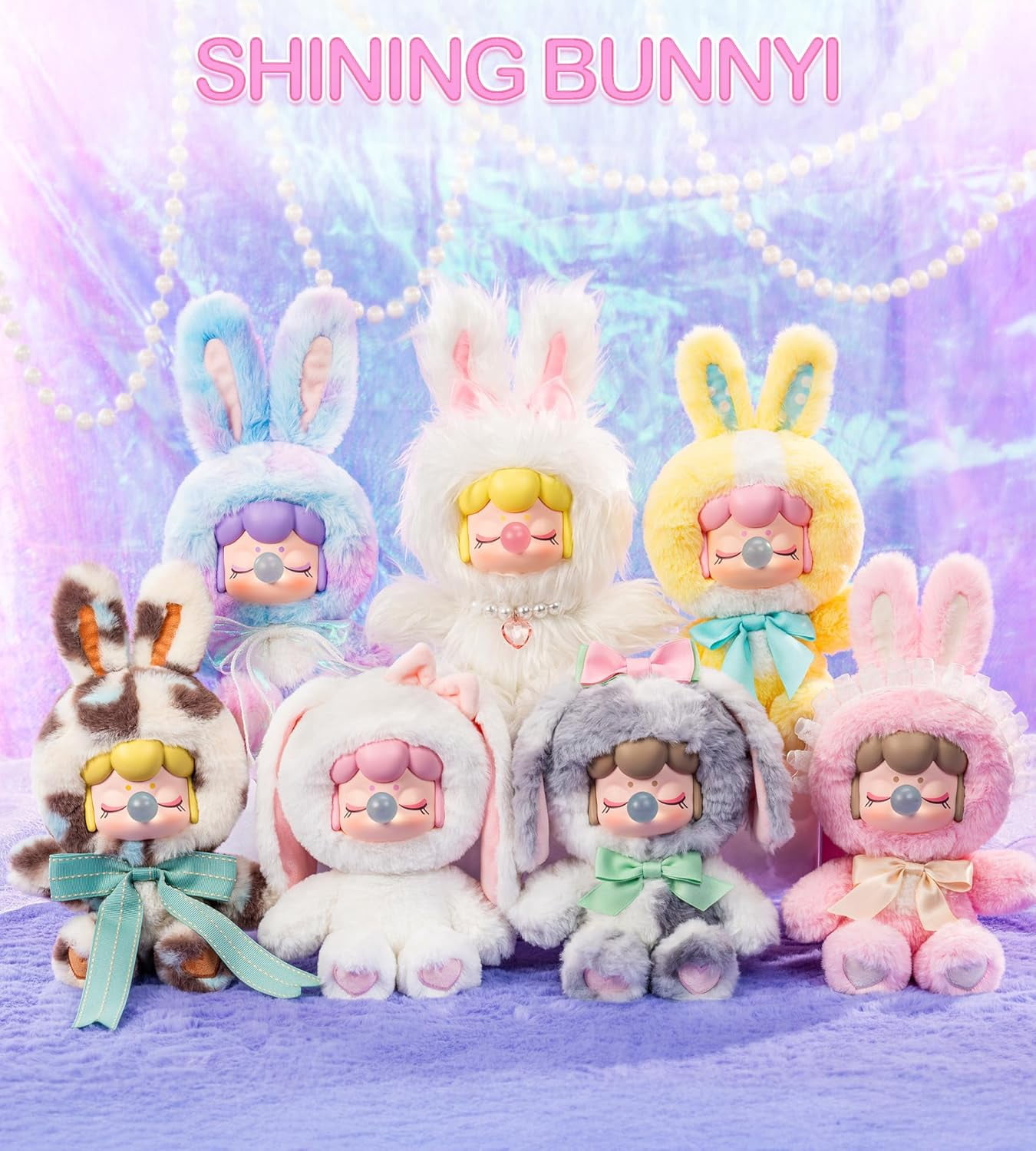 Nanci Shining Bunny Series Blind Box Plush Doll, Nanci Bunny