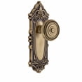 thumbnail image 6 of Grandeur Gvcsol_Prv_234 Grande Victorian Solid Brass Rose Privacy Door Knob Set - Grey, 6 of 6