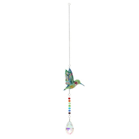 

Pianpianzi Scary Christmas Mobile Dog Wind Chimes Light up Family Pool with Cover Point Drill Wind Chime Pendant Handmade DIY Pendant Crystal Door Decoration