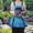 Blue, variant on Harvest Apron with Large Pouch Gardening Apron with Pockets for Gardening Green