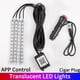 thumbnail image 3 of Luz de de Luz de de Coche LED - translúcido Sunnimix luces interiores del coche, 3 of 6