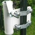 thumbnail image 2 of 2.5cm Diameter Parasol Holder Umbrella Bracket for Balcony Railing Perfect for Various Outdoor Setting Easy Installation, 2 of 12