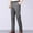 Dark Gray, variant on Men's Flat Front Suit Pants Regular Fit Dress Pants Wrinkle-Free Stretch Casual Pants Comfort Dress Trousers