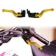 thumbnail image 4 of Manetas de freno y embrague Unique Bargains Plegables Tono dorado para Kawasaki, 4 of 6