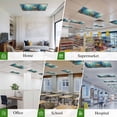 thumbnail image 6 of Ocean Turtle Magnetic Fluorescent Light Covers for Ceiling Lights 2x4Ft, Summer Beach Underwater Coral Fish Sea Office Classroom Kitchen Drop Ceiling Light Covers Lighting Filters Shade Panel 2 Packs, 6 of 9