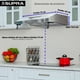 thumbnail image 4 of combo spazio parrilla a gas 4 quemadores y campana de pared extractora en acero inoxidable 60 cm, 4 of 7