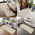 thumbnail image 5 of Hallway Runner Rug 2'x6', Eucalyptus Leaves Kitchen Runner Rugs Non-Slip Carpet Mats, Vintage Farmhouse Botanical Leaf Branches Bedside Rugs Runners Washable Floor Carpet for Bathroom Laundry Room, 5 of 8