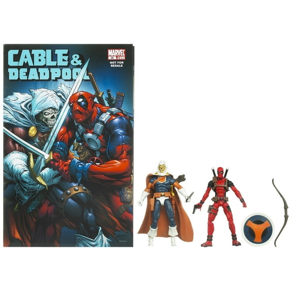 Marvel Universe Deadpool and Taskmaster Figure Comic Pack