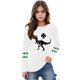 thumbnail image 3 of Blusas y camisas de manga larga con cuello redondo, moda del Día de San Patricio, blusa informal con estampado bonito de manga larga para niños y niñas., 3 of 5
