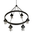 thumbnail image 7 of Meyda Tiffany 202211 Rutland 6 Light 66" Wide Lantern Chandelier, 7 of 7
