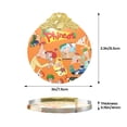 thumbnail image 4 of Phineas And Ferb Glass Round Pendant Christmas Decoration Ornament For Christmas Tree, Home & Holiday Decor Gold, 4 of 7