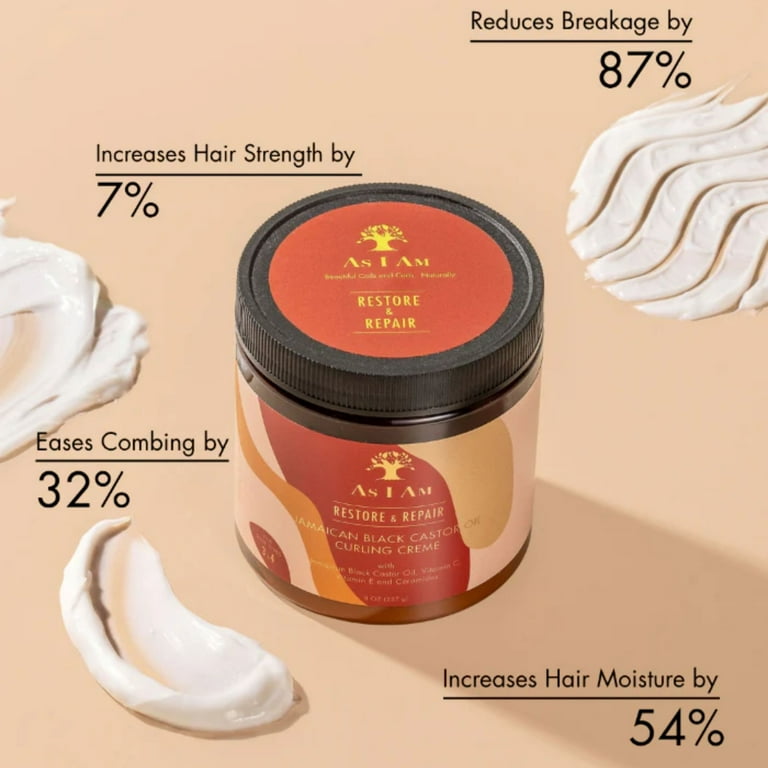 As I Am, Curl Enhancing Cream, 8 oz, Jamaican Black Castor Oil