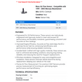 thumbnail image 2 of Mass Air Flow Sensor - Compatible with 1999 - 2003 Mercury Mountaineer 2000 2001 2002, 2 of 2