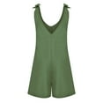 thumbnail image 6 of Riforla Women Casual Fashion Women's Solid Color Jumpsuit Pants Womens Summer Jumpsuits 2024 Green XXL, 6 of 6