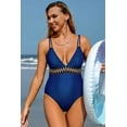 thumbnail image 7 of Alove Shoulder Straps Deep V Collar Bathing Suit One Piece Swimsuit Women Sexy Monokini Swimwear S-XL, 7 of 7