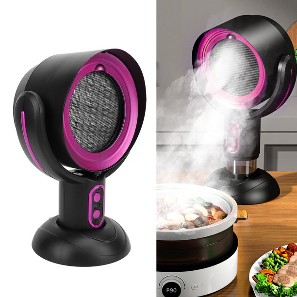 Campana De Cocina De Escritorio Portátil Gama De Iones Negativos 2 Engranajes