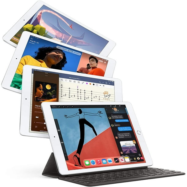 Apple iPad (10,2 pouces, Wi-Fi, 128 Go) - Argent (dernier modèle