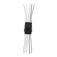 thumbnail image 1 of Auto Car Marine Cable Wire, y conectores de cable eléctrico a prueba de agua con arnés de cable 14 AWG - F 5pin Soledad Enchufe de conector de cable HID, 1 of 8
