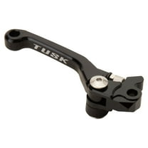 Tusk Folding Brake Lever Black for Kawasaki KX112 2022-2024