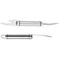 thumbnail image 2 of Gymnture 2Pcs Stainless Steel Shrimp Peeler & Fish Scale Cleaner Set for Seafood Kitchen, 2 of 10