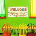 thumbnail image 5 of 2Pcs Classroom Banners Welcome Back to School Decorations for Teachers Appreciation Adhesive Inspirational Wall Decor for Elementary Middle School Birthday Office Home 39 x 10Inch, 5 of 9