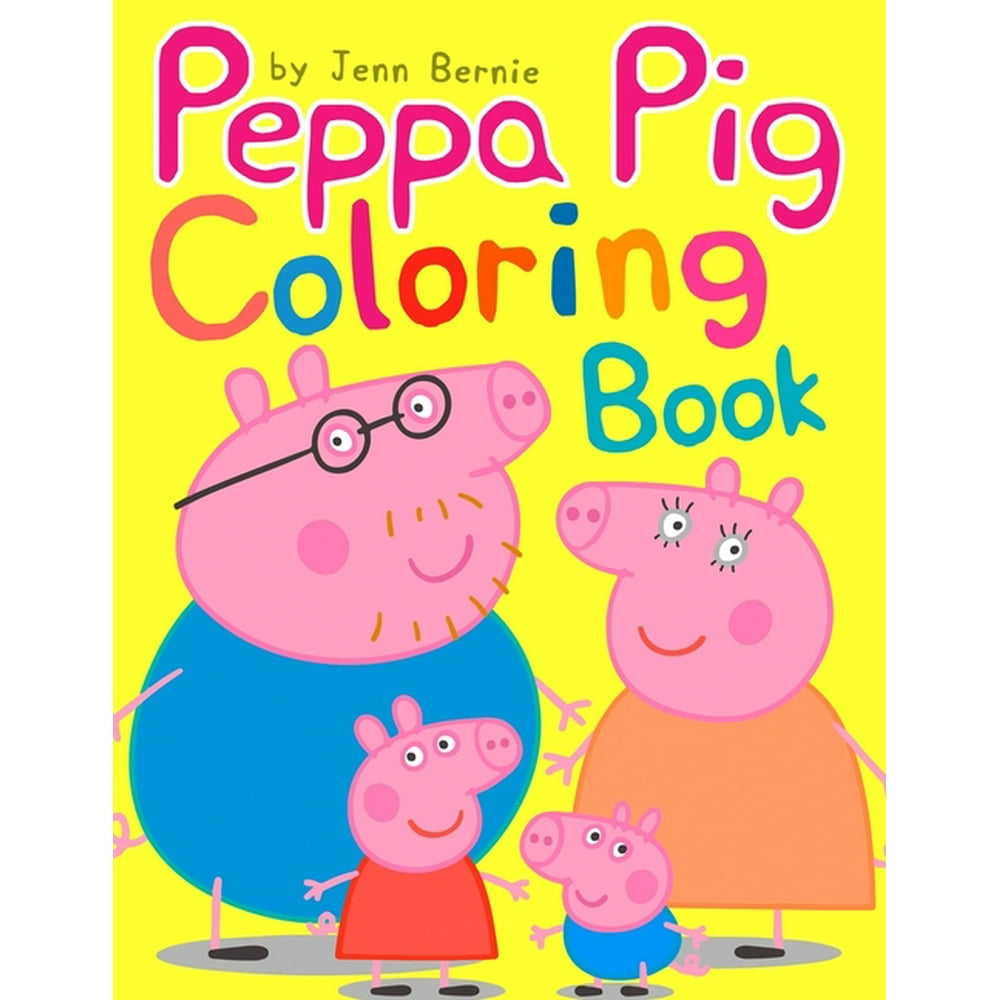 Peppa Pig Coloring Book (Illustrated) 2019 Highquality coloring book