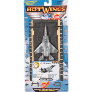 Hot Wings F-15 Eagle (Military Markings) Die Cast Collectible Plane with Connectible Runway #1 Seller in Aviation Museums Nationwide